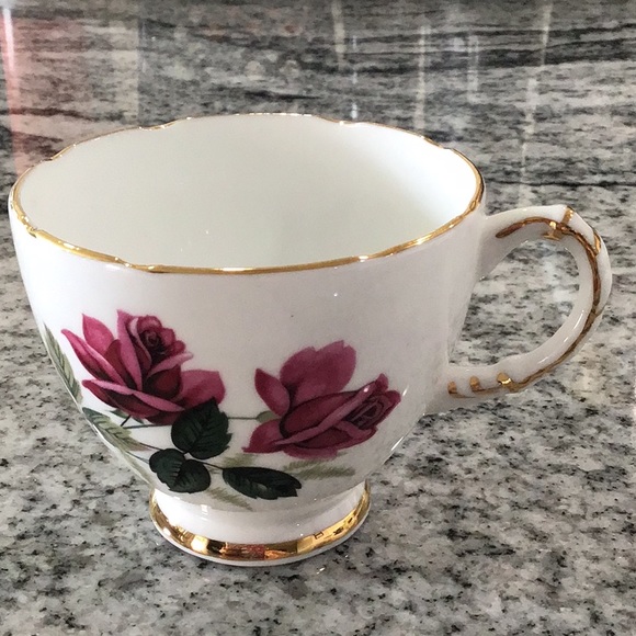 Other - Vintage England Bone China Floral Cup!